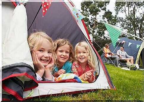 Camping for children