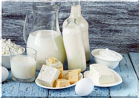 Vitamins in dairy products