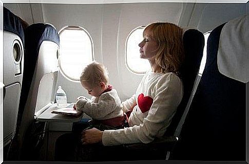 traveling with a baby by plane